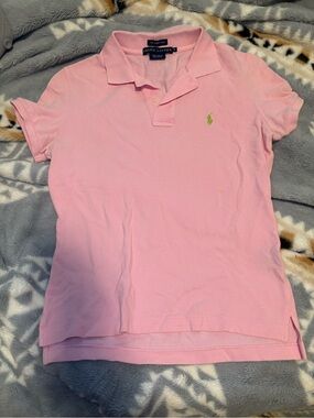 Ralph Lauren Light Pink Polo Shirt